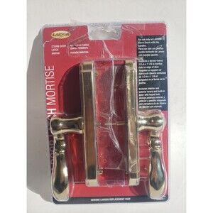 Larson CH3020701 Brass Storm Door Latch Mortise For LARSON Storm Doors